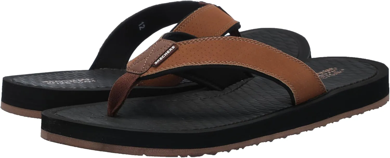 Skechers USA Men's Tantric-Copano Flip-Flop