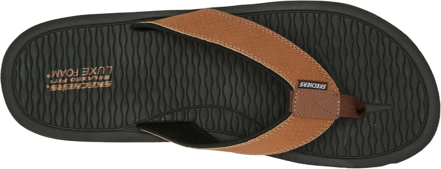 Skechers USA Men's Tantric-Copano Flip-Flop