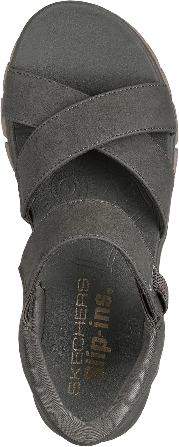 Skechers Women's Easy Going-Somewhere Sunny Sandal