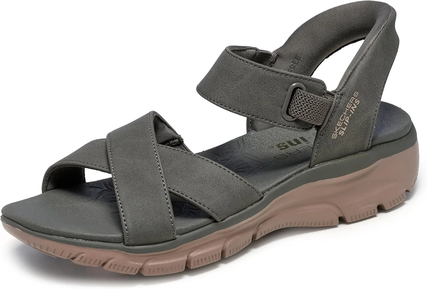 Skechers Women's Easy Going-Somewhere Sunny Sandal
