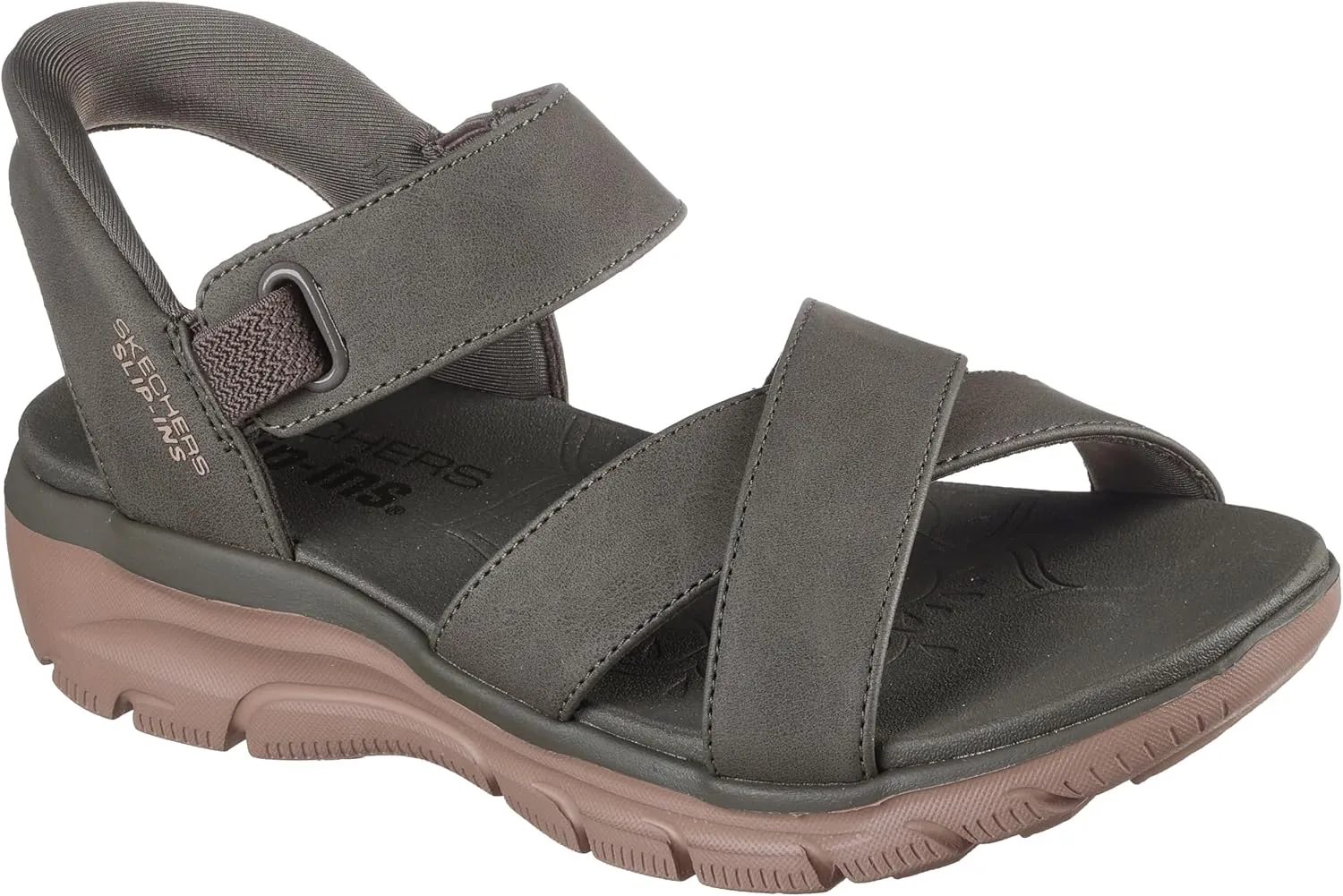 Skechers Women's Easy Going-Somewhere Sunny Sandal