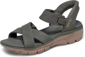 Skechers Women's Easy Going-Somewhere Sunny Sandal