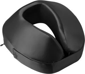 SLIP Jet Setter Travel Pillow - Black | Pure 100% Mulberry Silk | Soft & Comfortable, Ultra Soft & Comfortable - Travel Neck Pillow