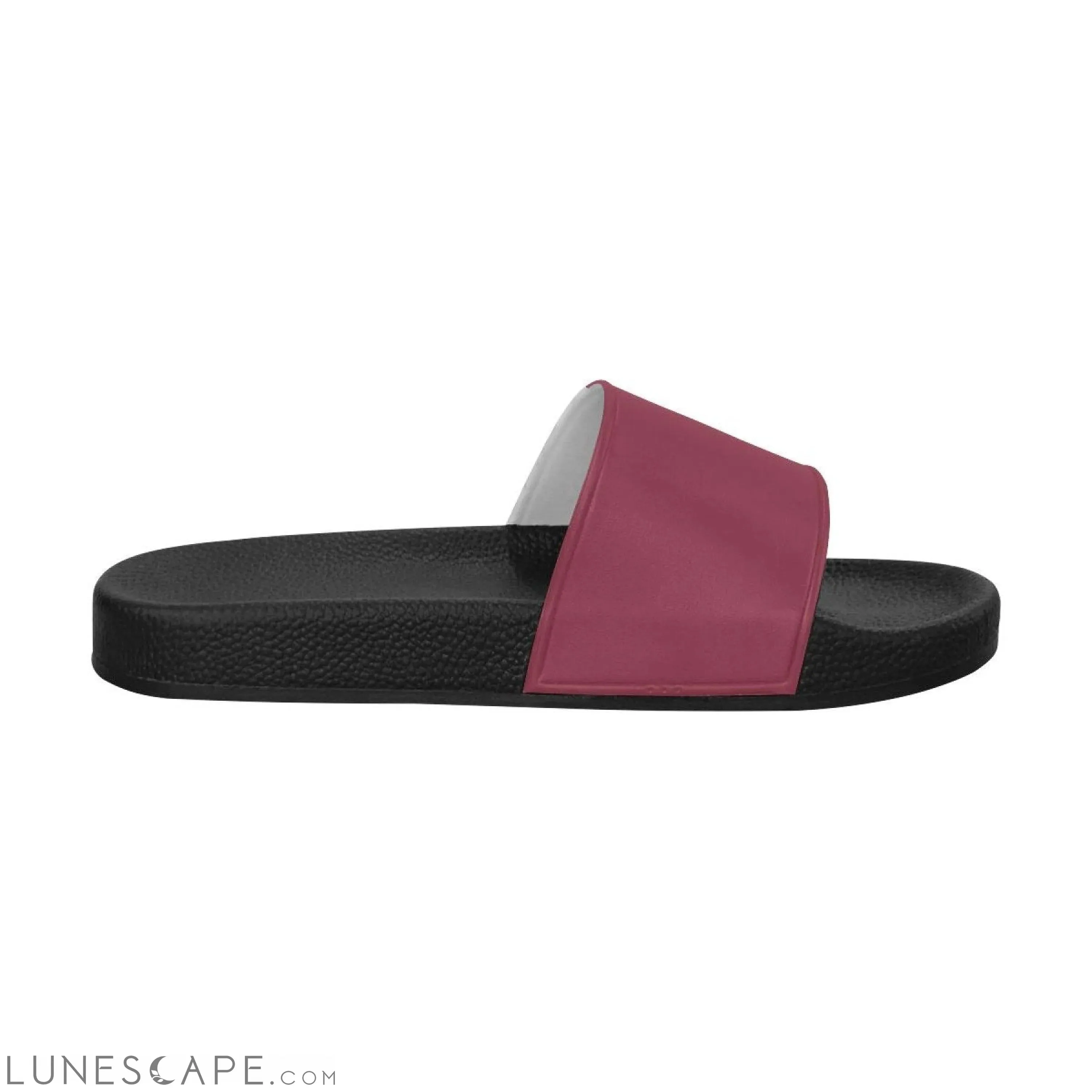 Slip On Beach Slides - Wine