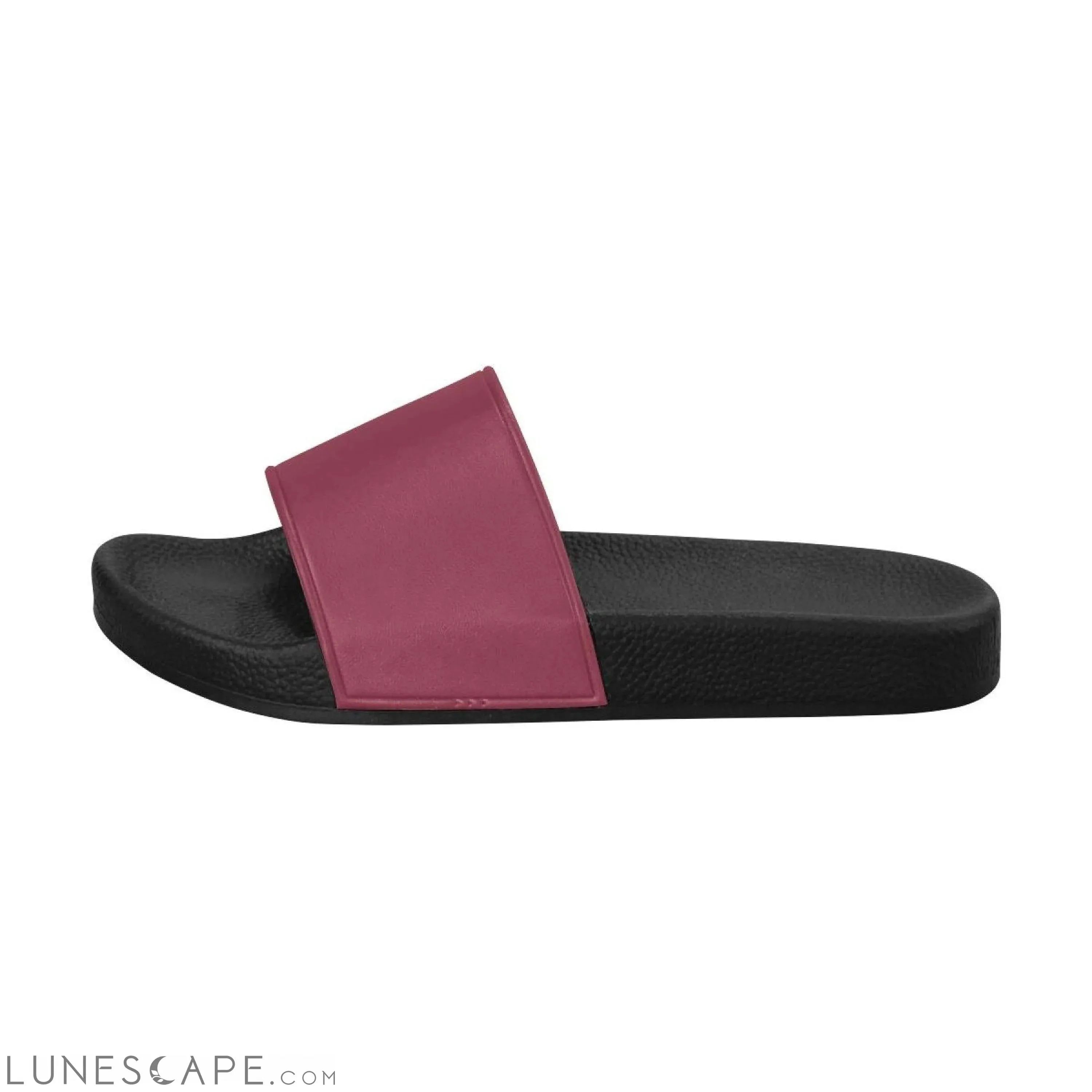 Slip On Beach Slides - Wine