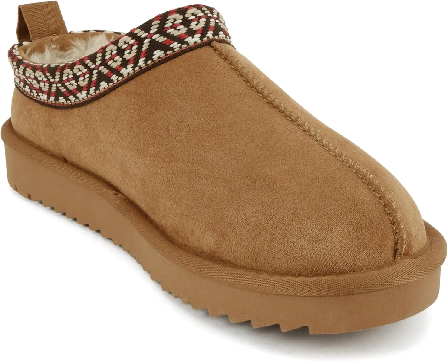 Soda “Ahead” ~ Women Round Toe Flatform Lug Sole Sherpa-lined Booties