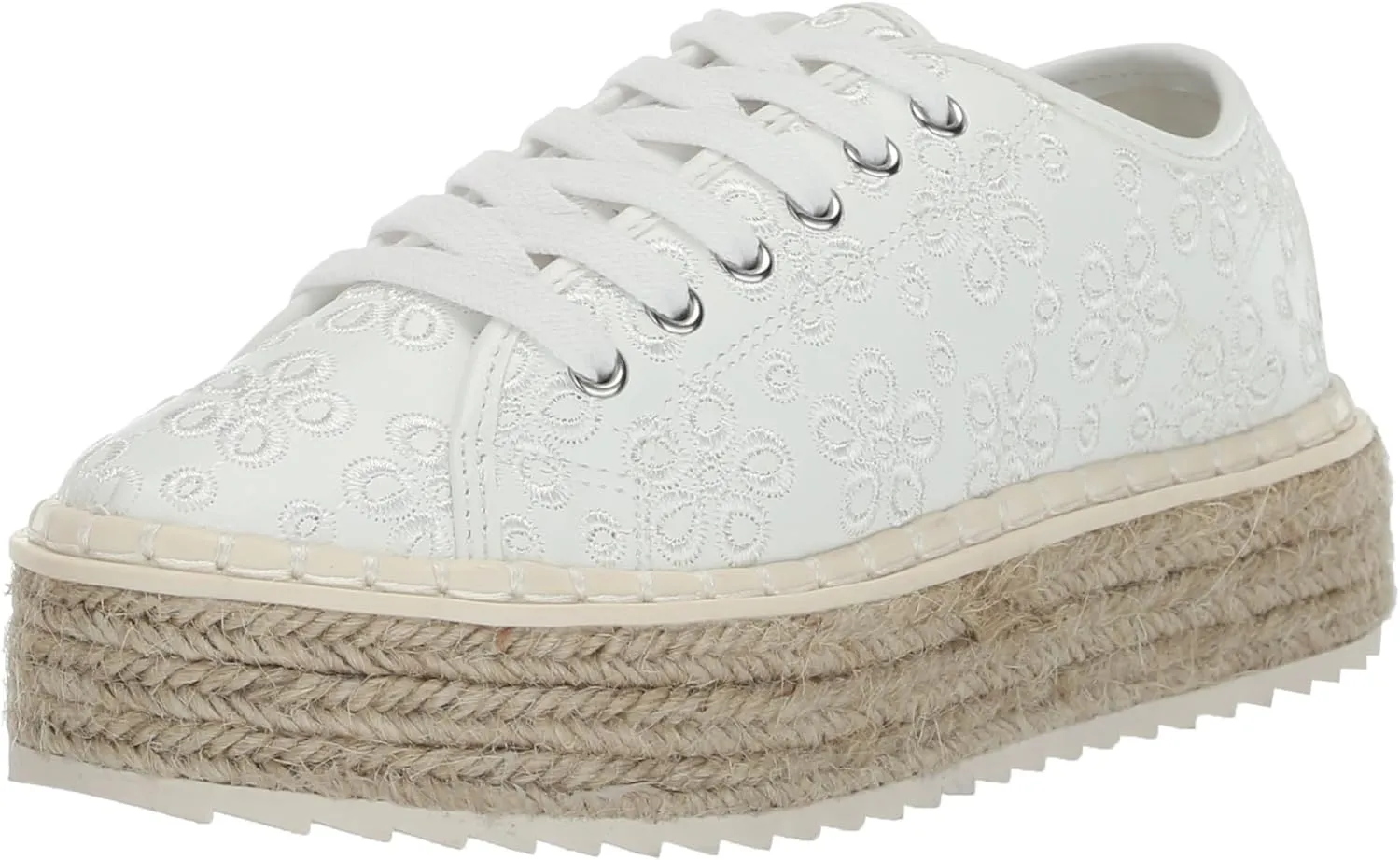 Steve Madden Girls Shoes Girls Summers Sneaker, White, 1 Little Kid
