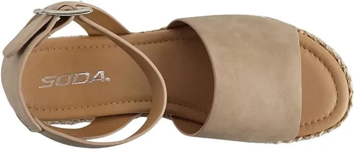 Stitch) Ankle Platform Sandals Strap Nbpu Topic Soda Espadrille Wholesale (Whipped Dnat While supplies last
