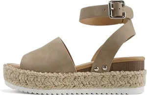 Stitch) Ankle Platform Sandals Strap Nbpu Topic Soda Espadrille Wholesale (Whipped Dnat While supplies last