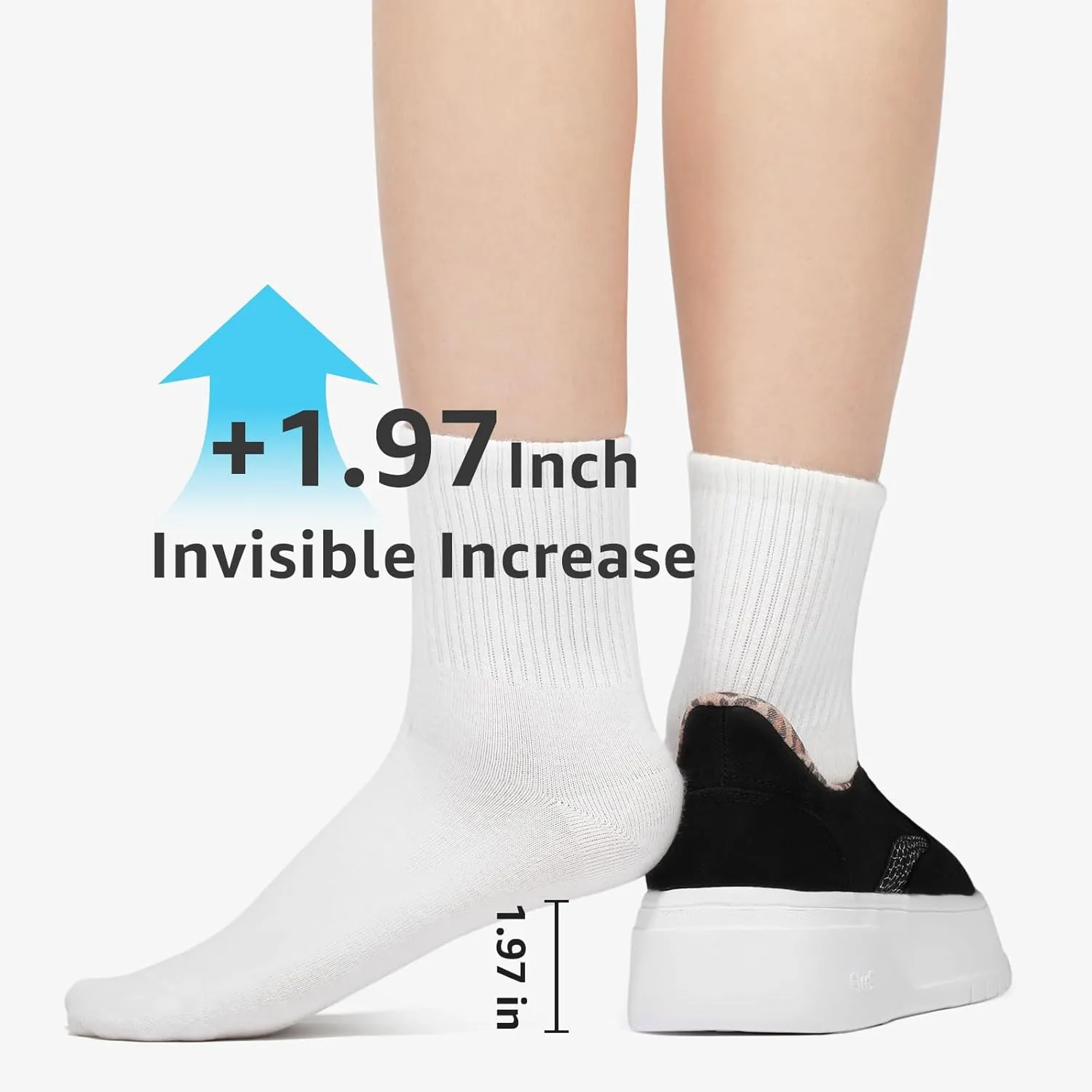 STQ Slip on Platform Sneakers for Womens Slip On Shoes Comfortable Casual Shoes