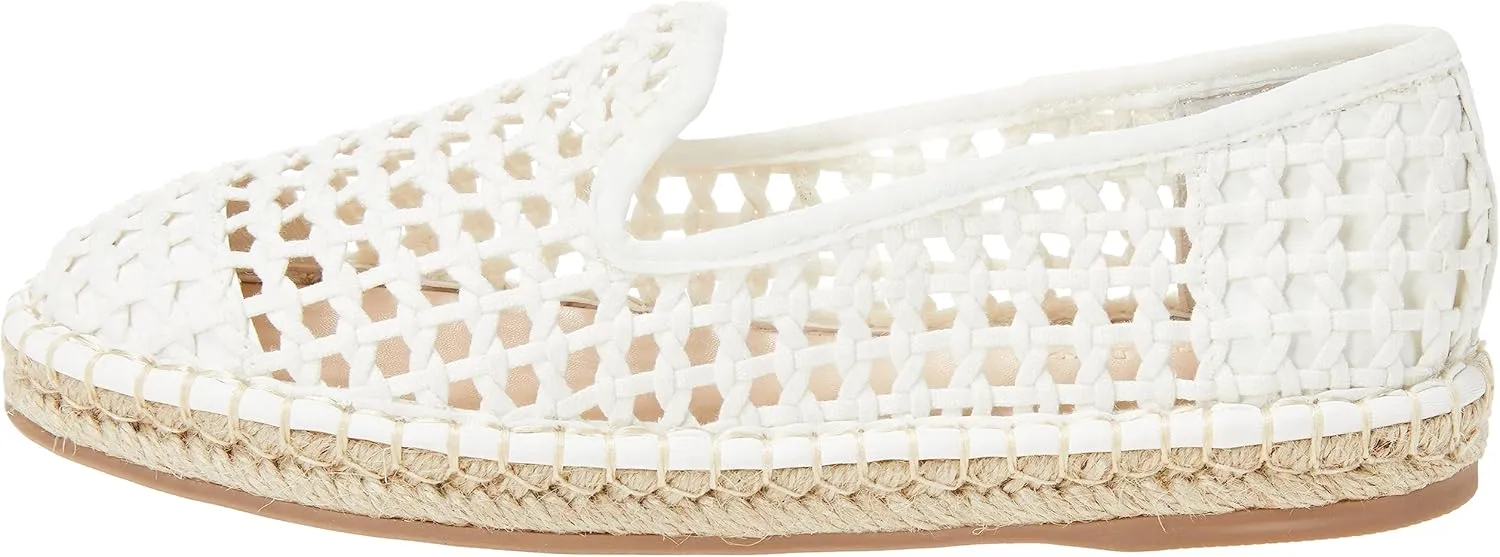 The Drop Women's Lila Open Weave Flat Espadrille Sandals