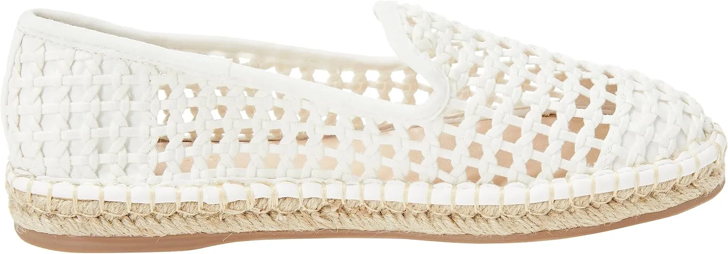 The Drop Women's Lila Open Weave Flat Espadrille Sandals