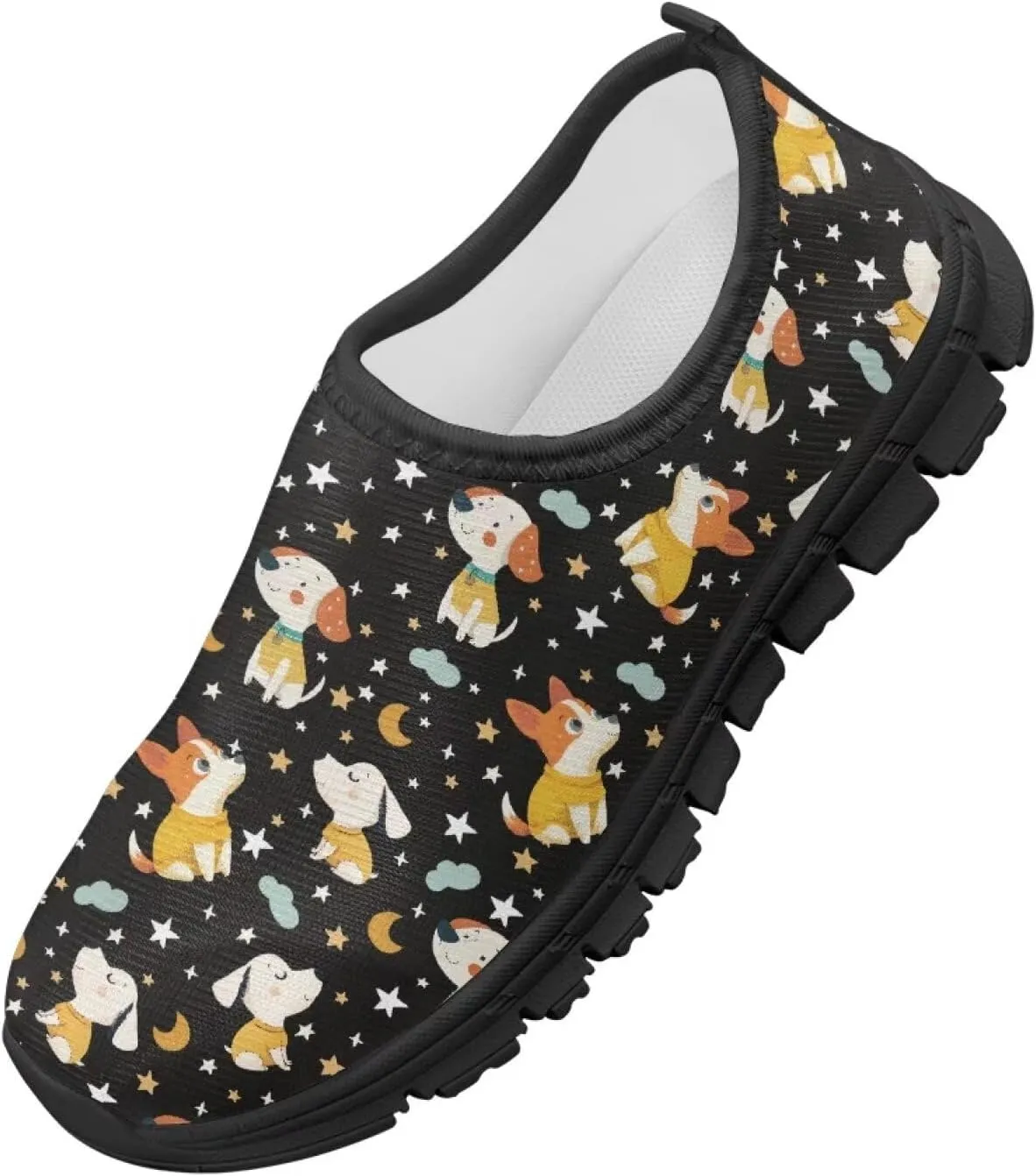 TODIYADDU Soccer Basketball Sports Lover Shoes for Boys Athletic Slip On Sneakers