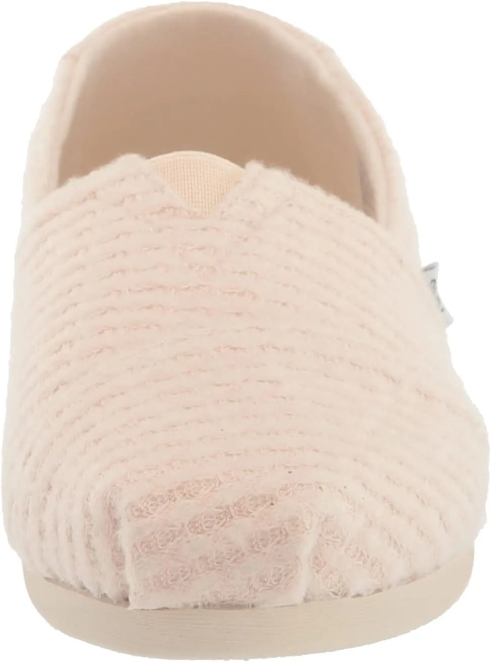 TOMS Womens Alpargata Repreve Slip On Flats Casual - Black