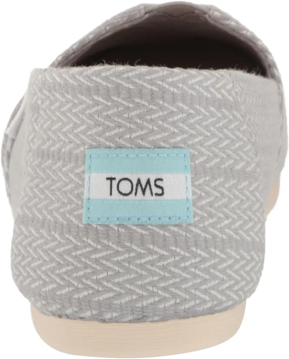 TOMS Womens Alpargata Slip On Flats Casual - Black