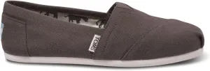 TOMS Women's Classic Canvas Slip-On,Ash,7 M US