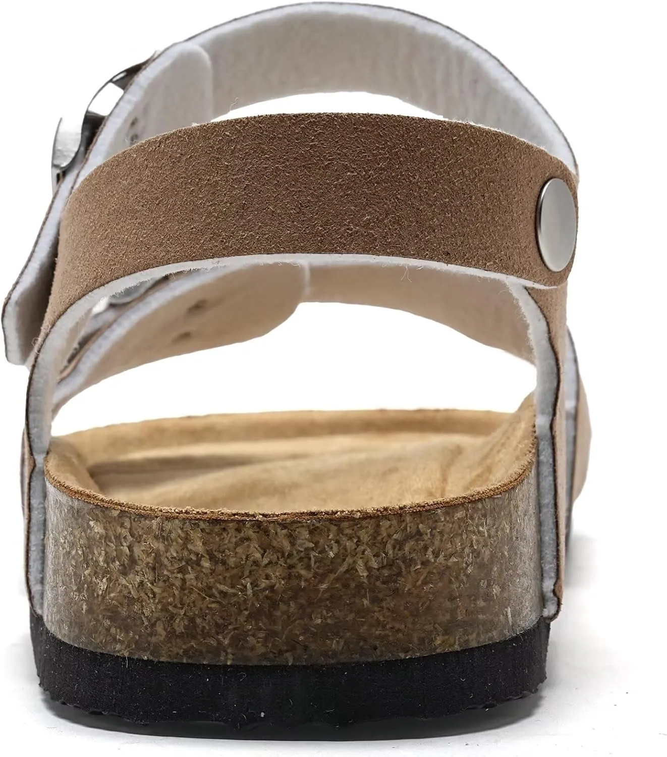 Torotto Womens Sandals with Cork Footbed Open Toe Adjustable Webbing Athletic Slides Sandals for Walking | Beach | Indoor Outdoor