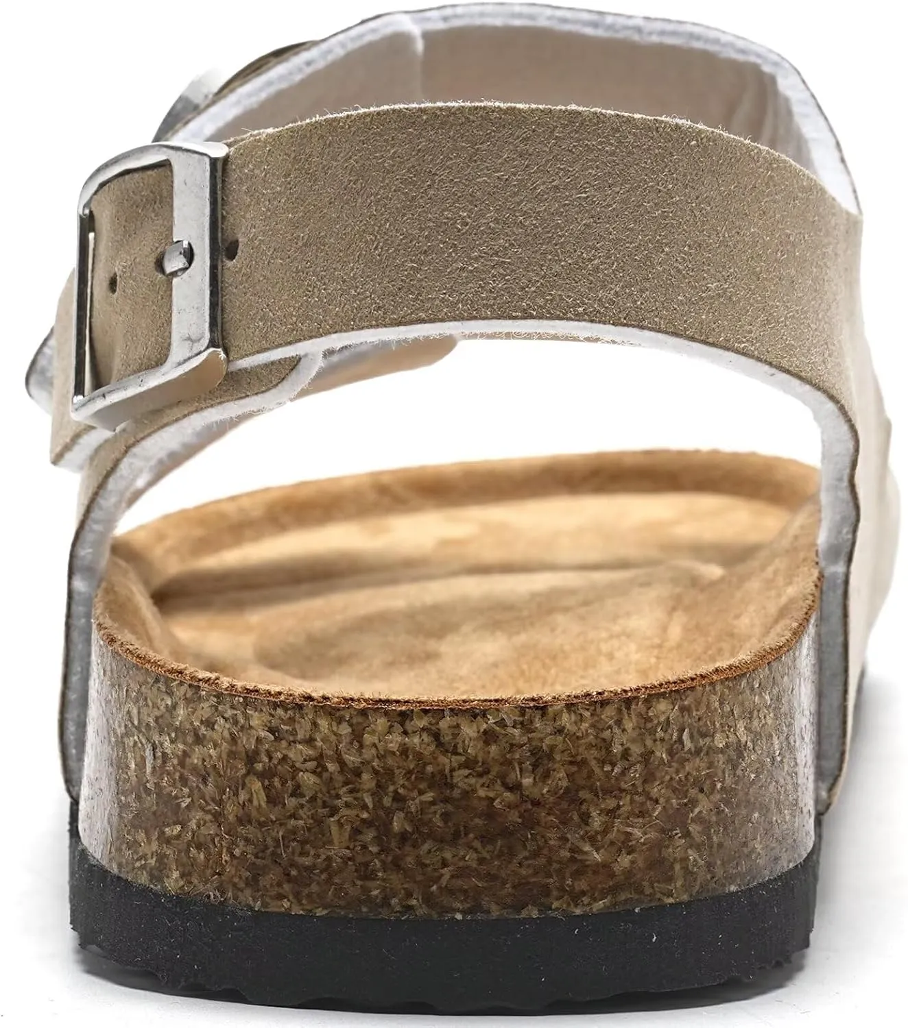 Torotto Womens Sandals with Cork Footbed Open Toe Adjustable Webbing Athletic Slides Sandals for Walking | Beach | Indoor Outdoor