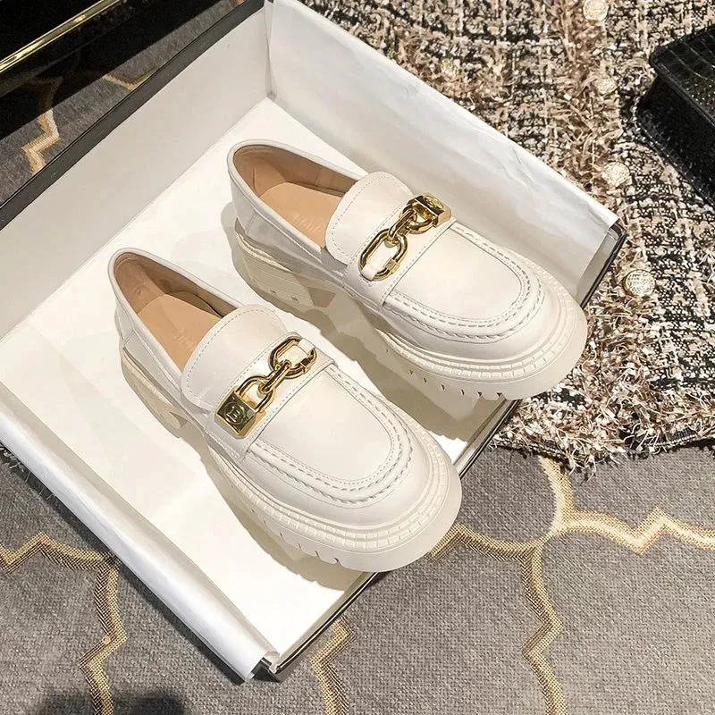 Trisha - Eleganter Lederschuh Loafer für Damen