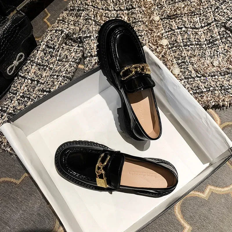 Trisha - Eleganter Lederschuh Loafer für Damen