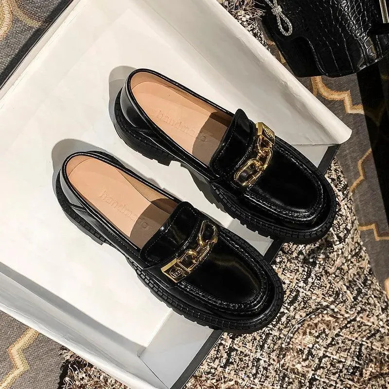 Trisha - Eleganter Lederschuh Loafer für Damen