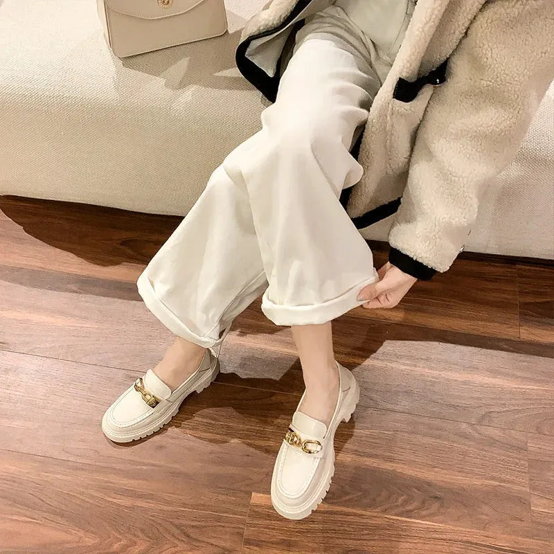 Trisha - Eleganter Lederschuh Loafer für Damen