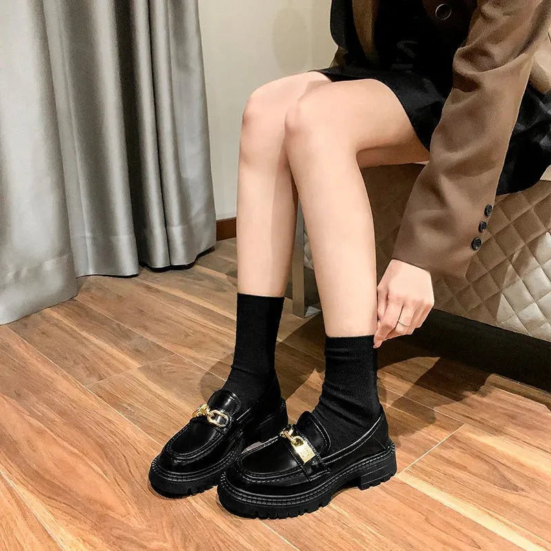 Trisha - Eleganter Lederschuh Loafer für Damen