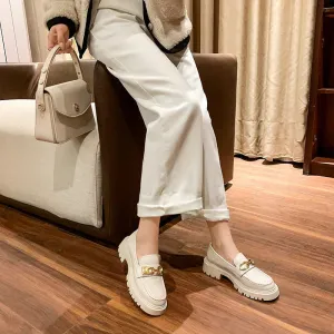 Trisha - Eleganter Lederschuh Loafer für Damen