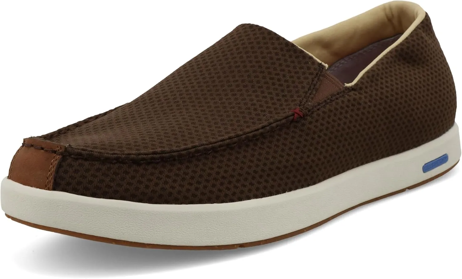 Twisted X Men's Slip-On Ultralite X, Moc Toe with CellStretch and Ultralite X