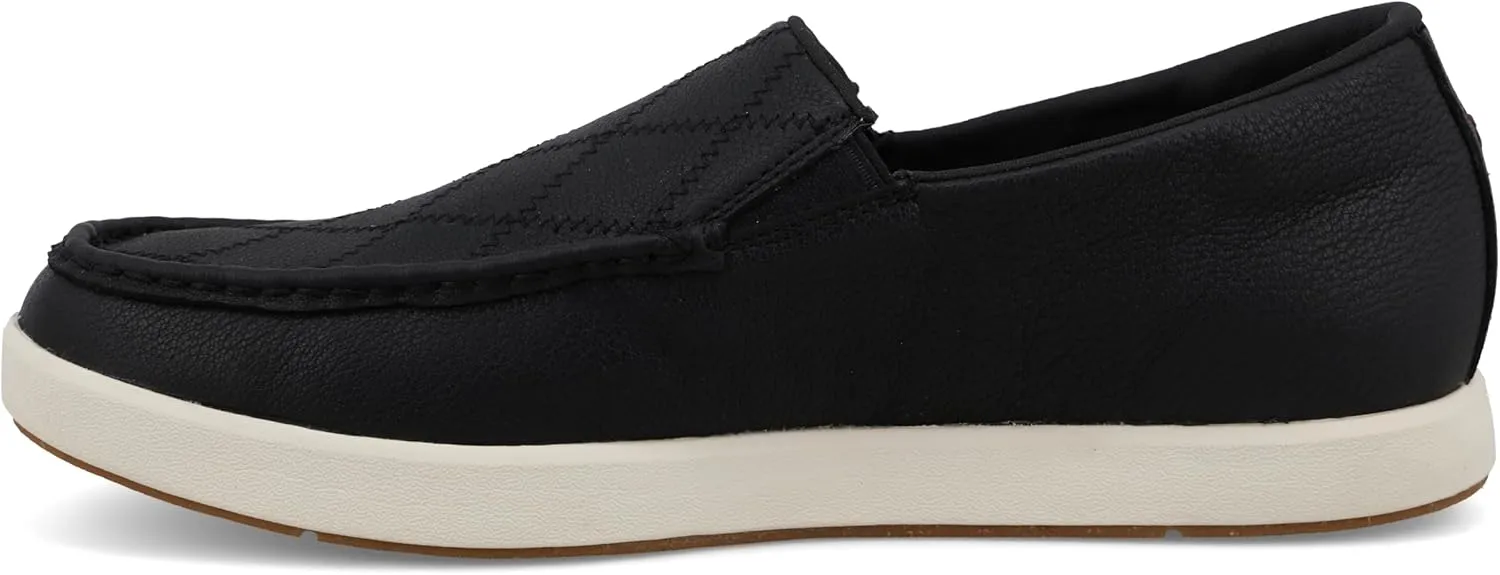 Twisted X Men's Slip-On Ultralite X, Moc Toe with CellStretch and Ultralite X