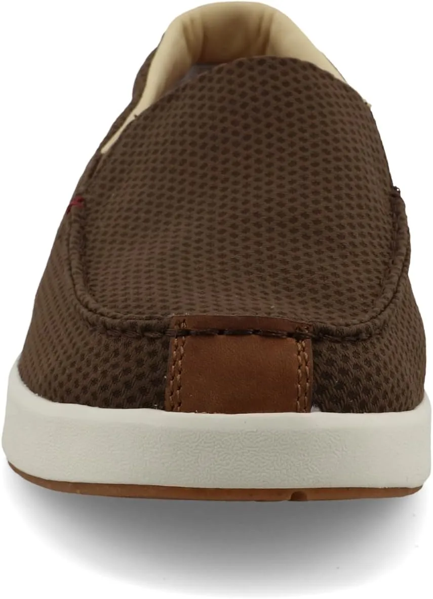 Twisted X Men's Slip-On Ultralite X, Moc Toe with CellStretch and Ultralite X