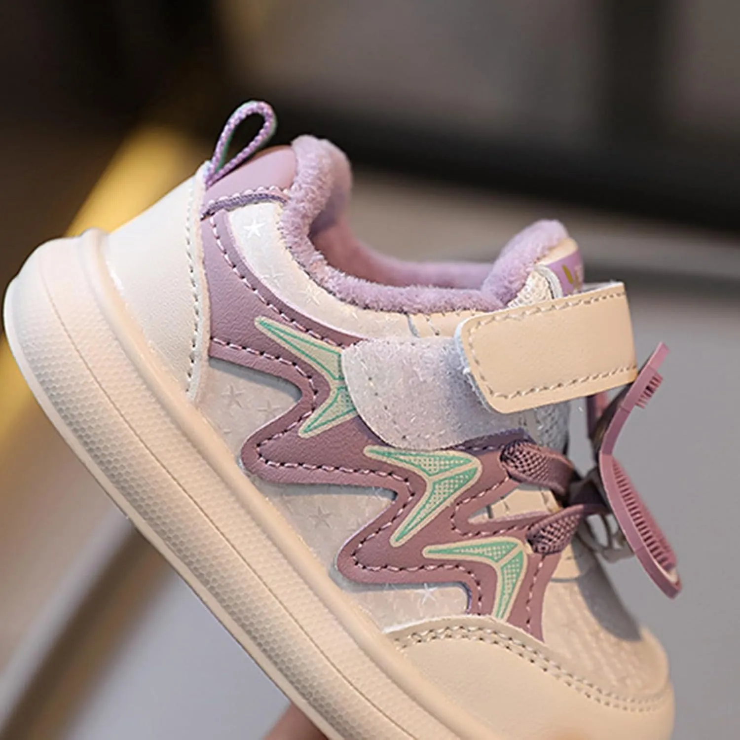 Unisex Baby Canvas Shoes Girls Infant Sneakers Non-Slip Soft Rubber Sole Toddler Crib First Walkers Lightweight Shoes