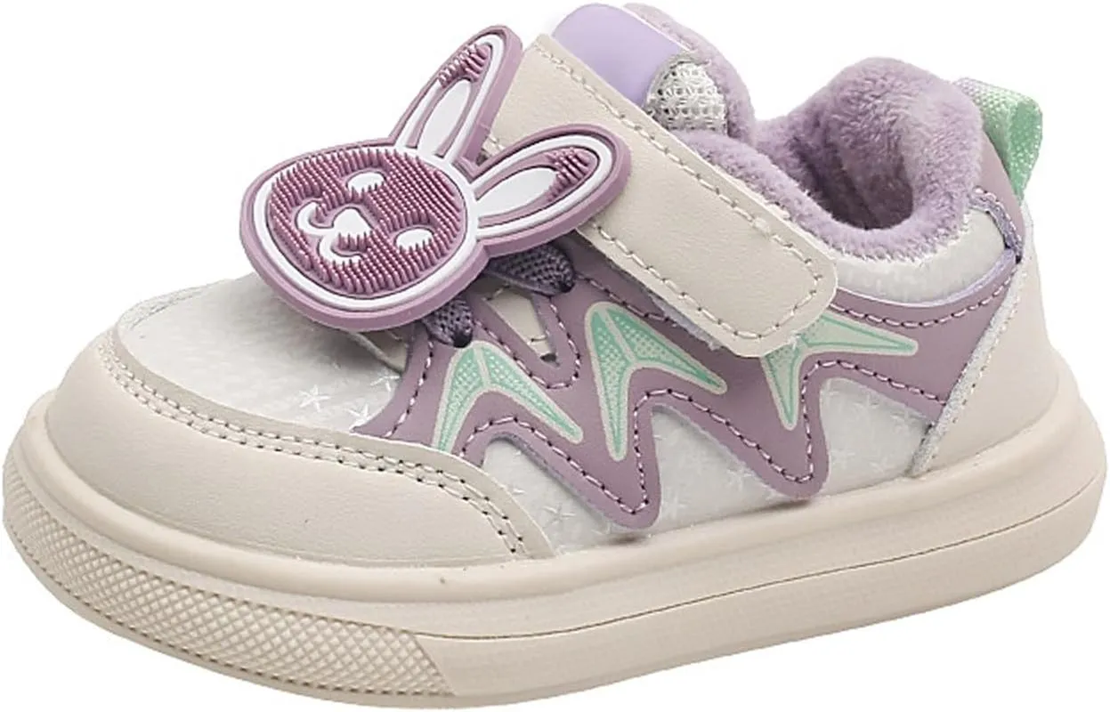 Unisex Baby Canvas Shoes Girls Infant Sneakers Non-Slip Soft Rubber Sole Toddler Crib First Walkers Lightweight Shoes