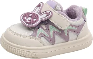 Unisex Baby Canvas Shoes Girls Infant Sneakers Non-Slip Soft Rubber Sole Toddler Crib First Walkers Lightweight Shoes