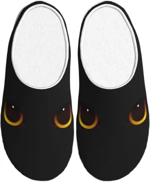 Unisex Warm Slippers Non-Slip Winter Fluffy Slippers Slip-On Plush Slippers Bedroom Slippers House Shoes For Men Women