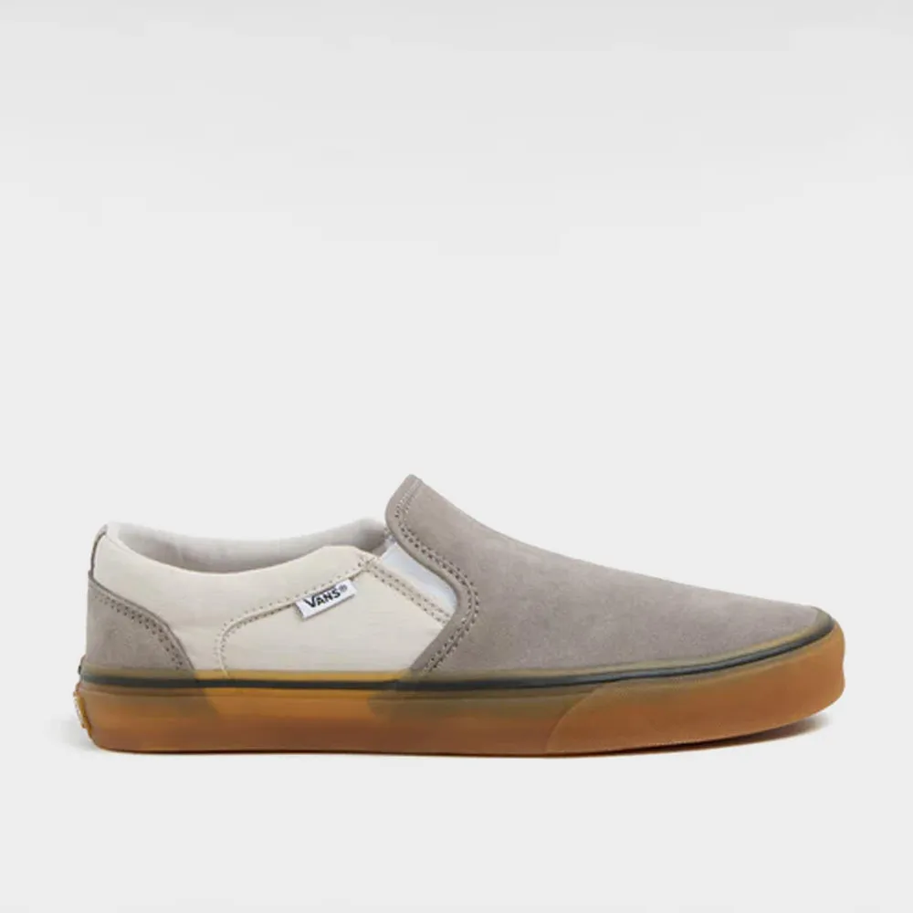 Vans Mens Asher Sneaker Grey/Gum _ 182264 _ Grey