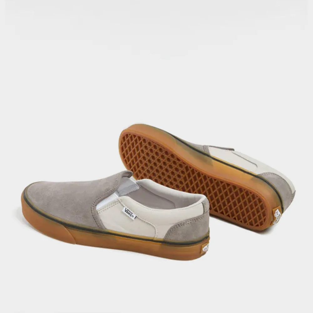 Vans Mens Asher Sneaker Grey/Gum _ 182264 _ Grey