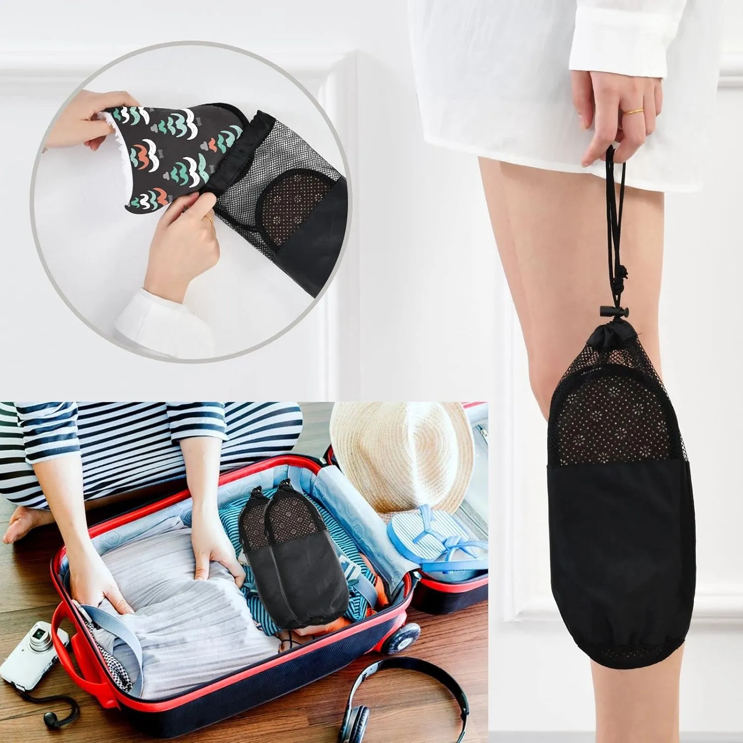 visesunny Slippers for Women Mens Funny Winter Warm Memory Foam Cotton Home Slippers Soft Plush Fleece Slip on House Slippers Unisex