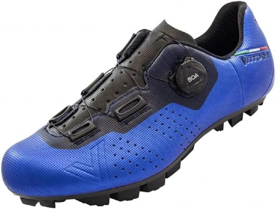 Vittoria Alise' Performance MTB Cycling Shoes (Blue/Black, EU 41)
