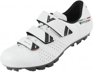 Vittoria Rapide MTB Cycling Shoes (White, EU 39 ½ US 7 ¼ UK 6 ¾)
