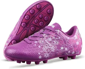 Vizari Frost Kids Soccer Cleats – Toddler, Little Kids Firm Ground Football Shoes with Rubber Studs | Lightweight, Comfortable, Non-Slip Design