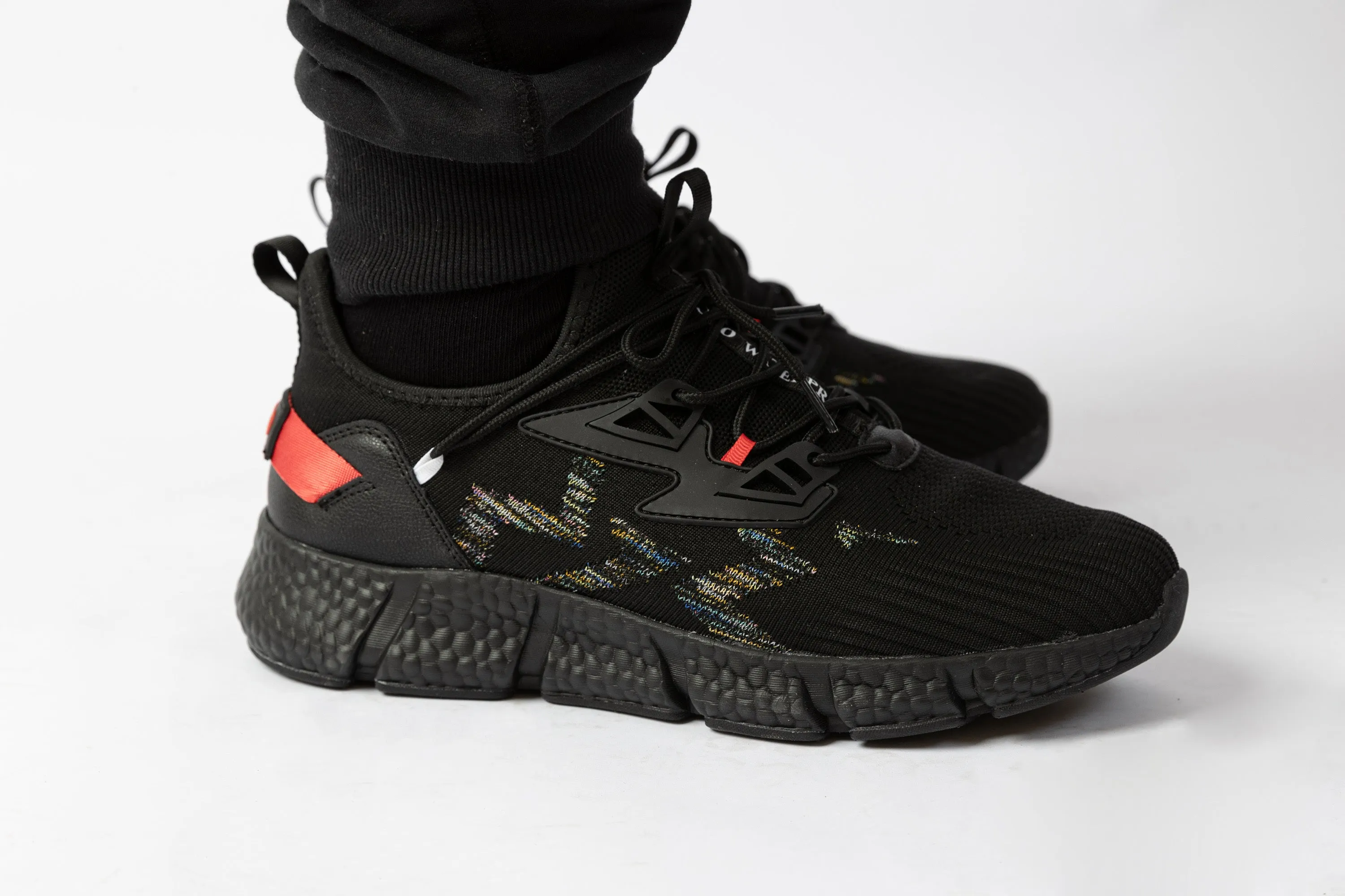 Waterproof Massage Sneaker Shark Black | LightCityMall