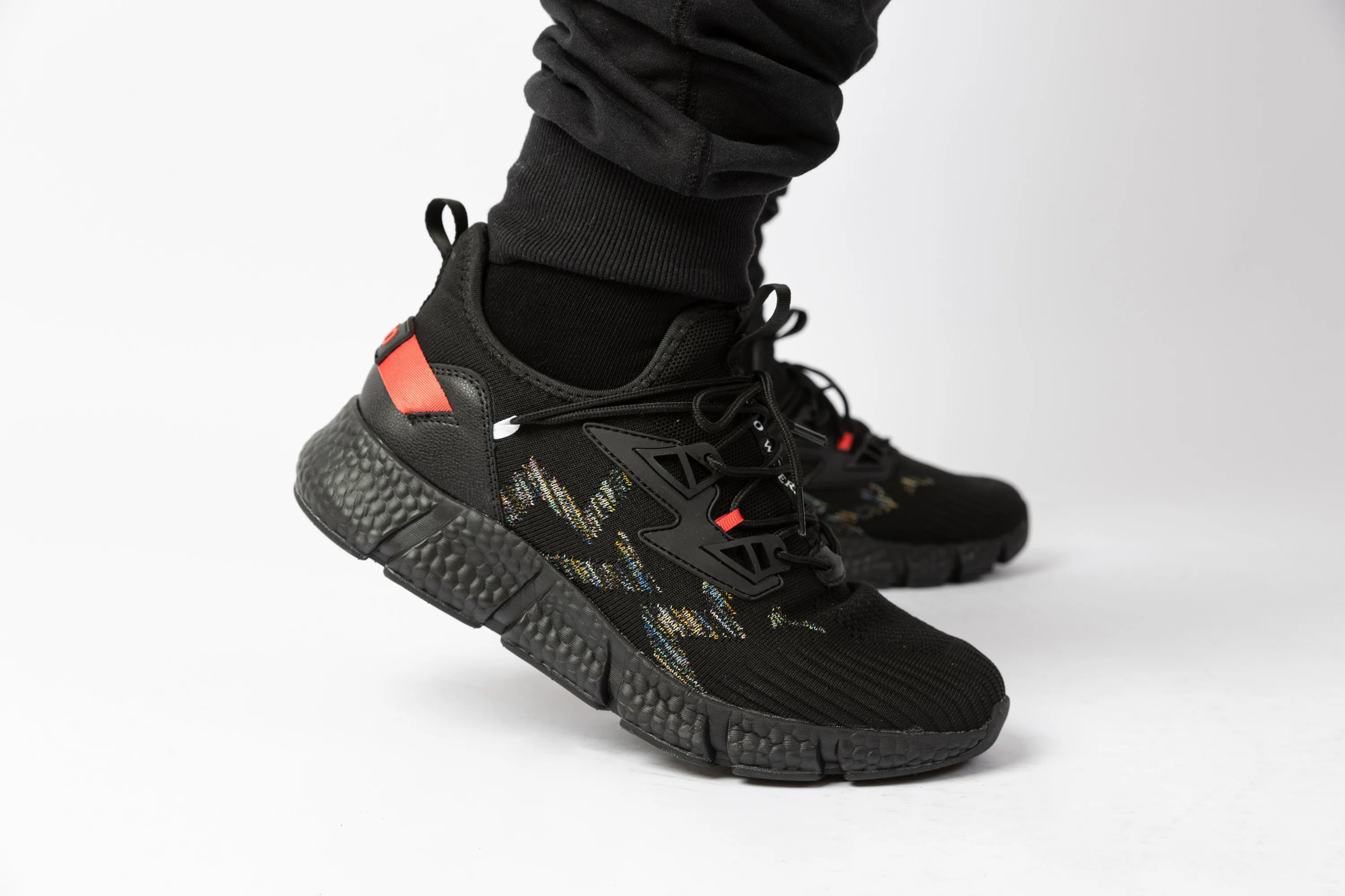 Waterproof Massage Sneaker Shark Black | LightCityMall
