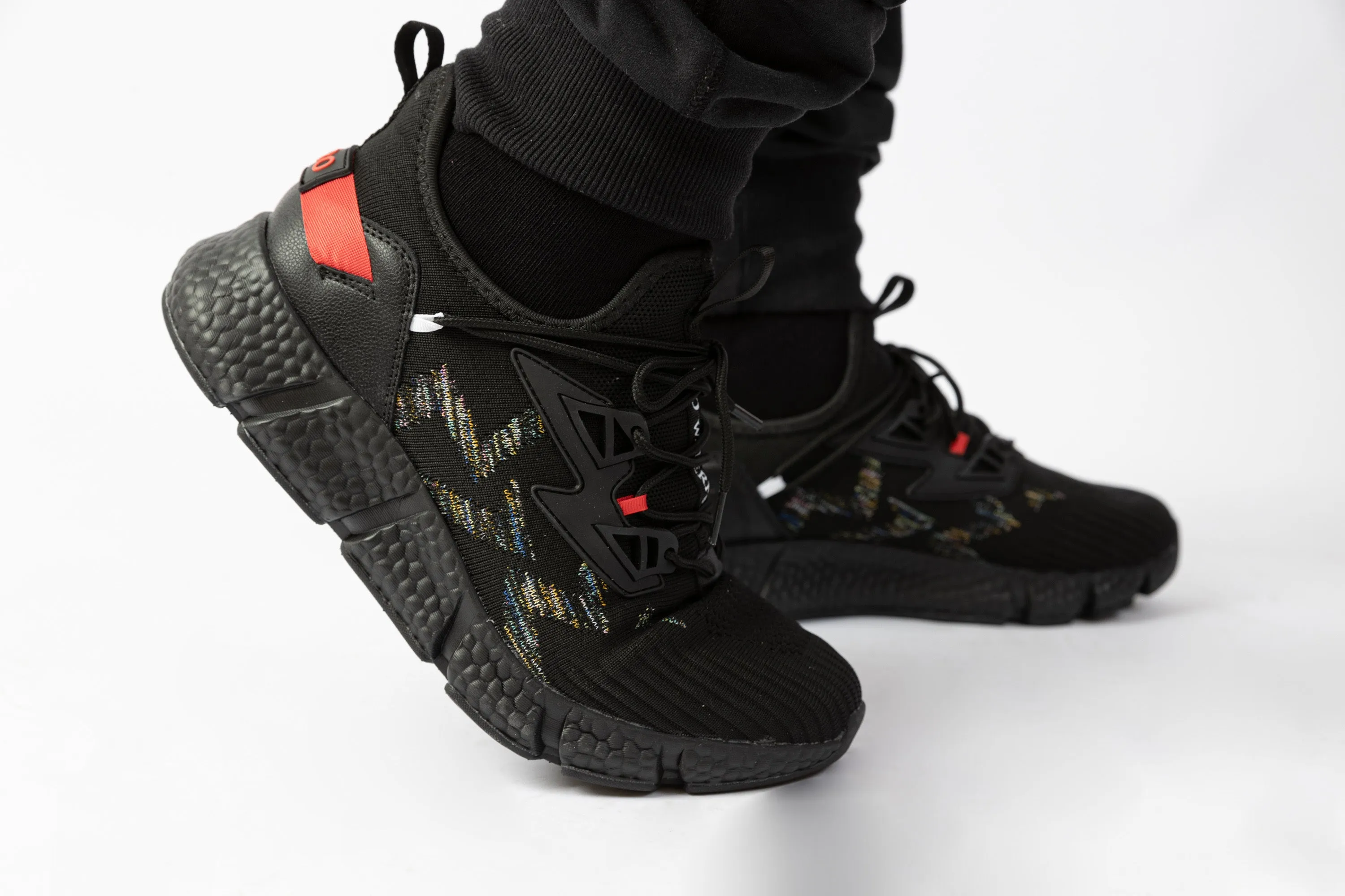 Waterproof Massage Sneaker Shark Black | LightCityMall