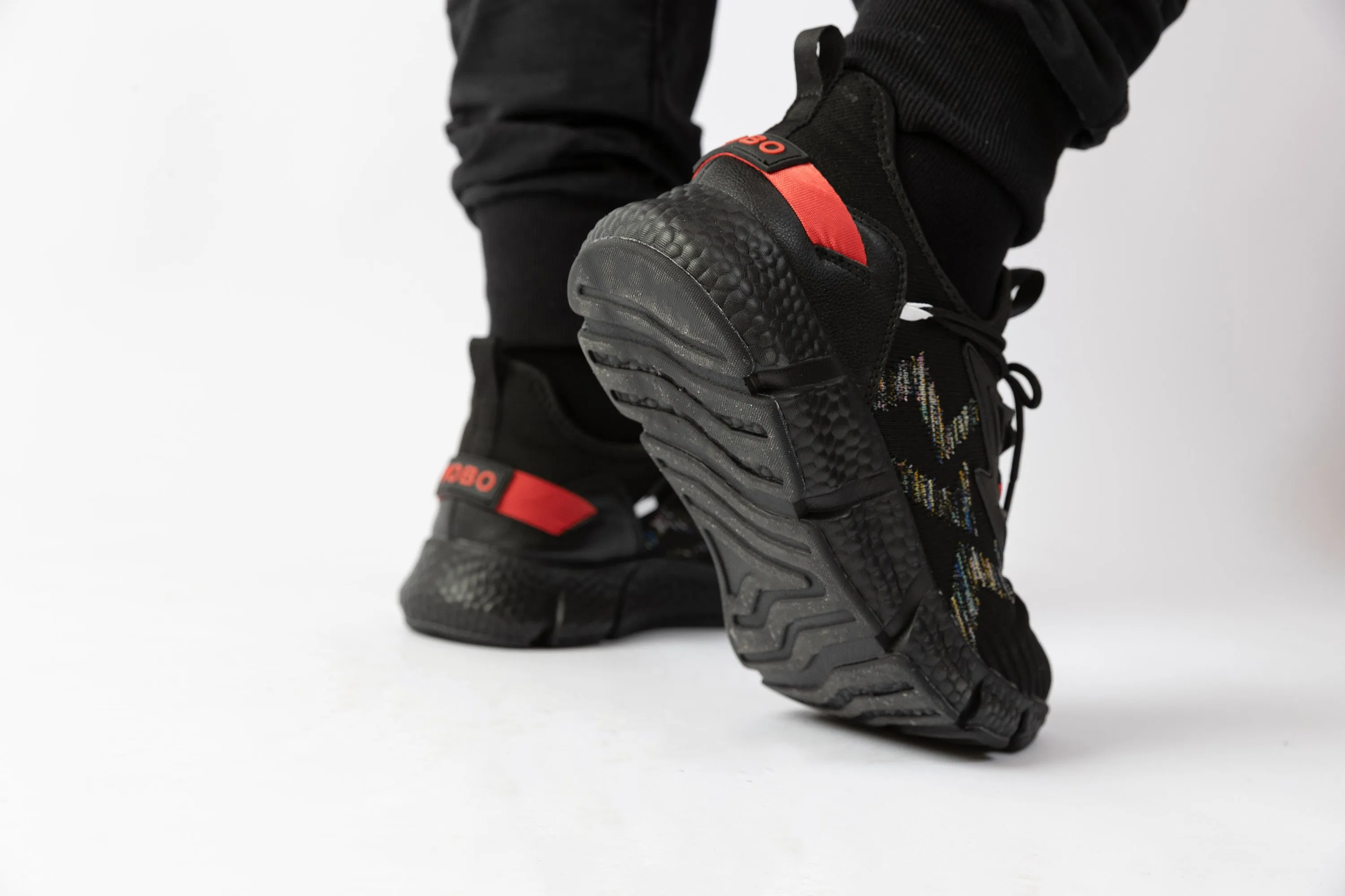 Waterproof Massage Sneaker Shark Black | LightCityMall