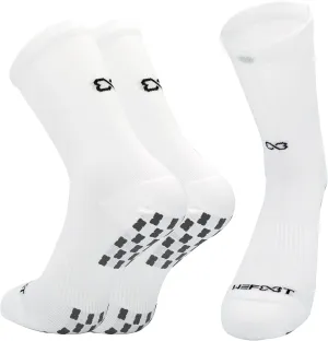 WE FOOT Dual Grip PLUS Lite Crew Sports Socks Anti-Slip Socks for Men Women Soccer Football Futsal Basketball Tennis