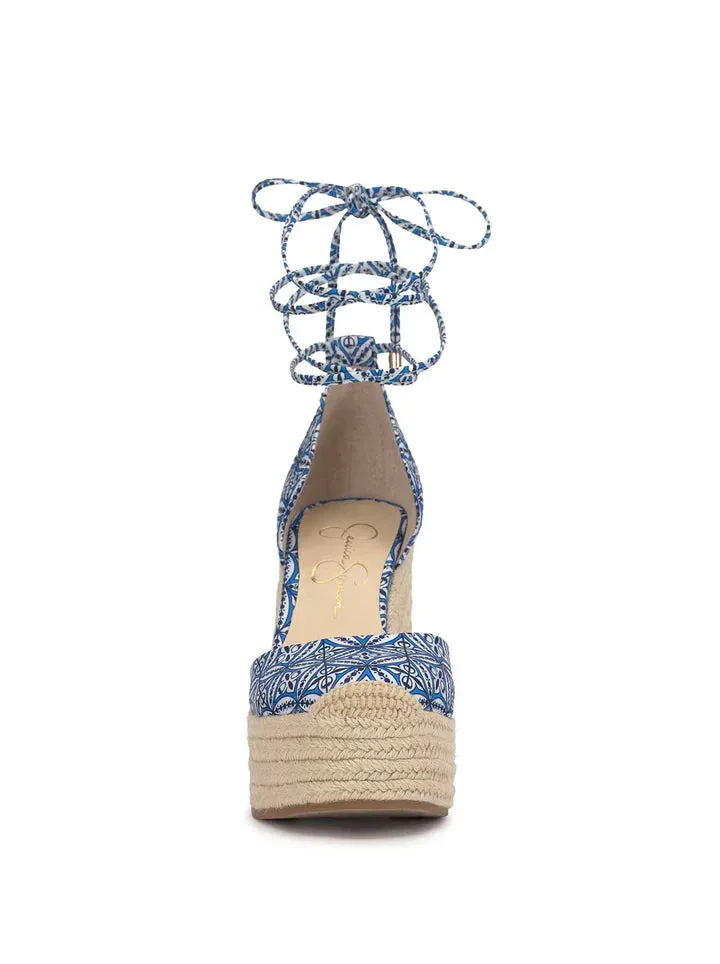 Weyla Espadrille Wedge in Black