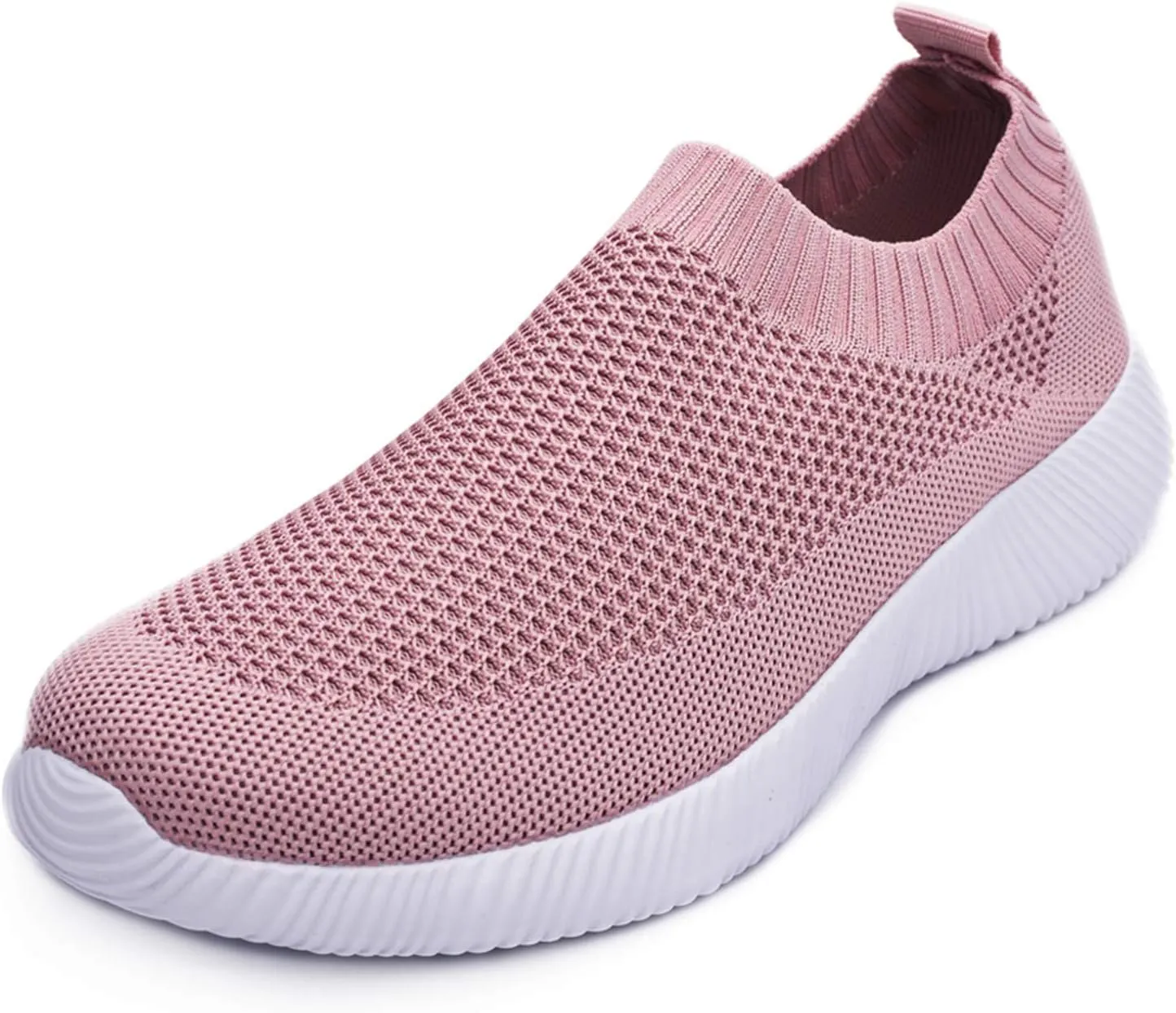 WILLFUN Women’s Mesh Walking Shoes-Slip On Breathable Sock Sneakers Lady's Flexible Lightweight Casual Athletic Easy Shoes