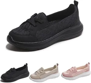 Women Kotsas Slip On Orthopedic Shoes,Walkclouds Comfortable Mesh Arch Support Casual Walking Loafers,Breathable Low Top Casual Soft Sole Non-Slip Sneakers