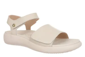 Women's Awaken Recovery Adjustable Walking Sandal In Cream